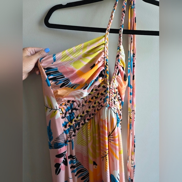 Saint Tropez West - Beautiful Halter Maxi Dress - Size Small - Picture 4 of 7